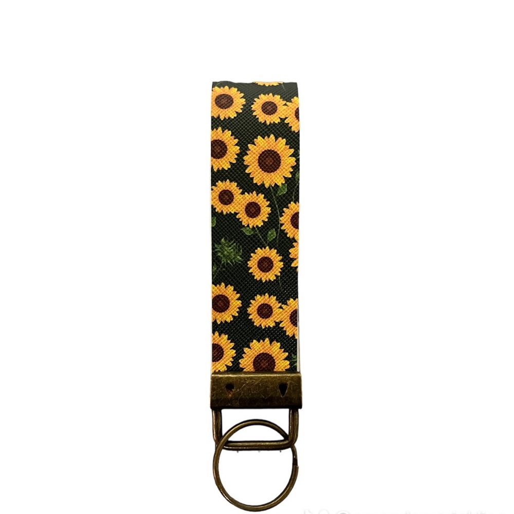 Sunflower Field Keychain
